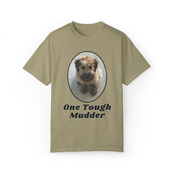 One Tough Mudder Unisex T-shirt Featuring the Soft-Coated Wheaten Terrier Printify