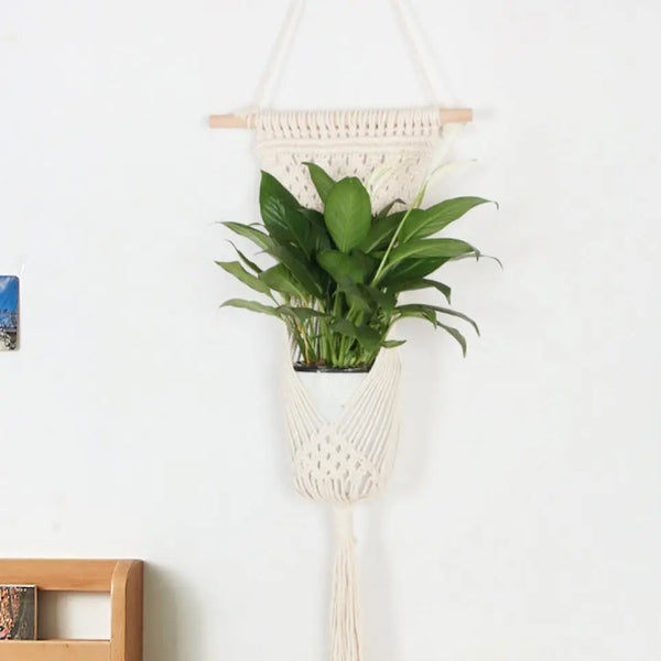 Macrame Wall Hanging Basket