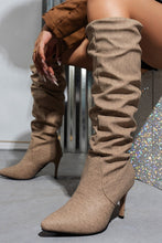 Point Toe Stiletto Boots 