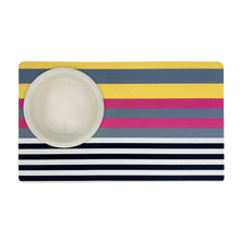 Sunshine Stripe - Dog Mat White Helen