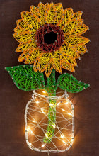 Creative Kit/String Art Sunflower ABC-018 Byzantium Pontus