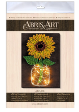 Creative Kit/String Art Sunflower ABC-018 Byzantium Pontus