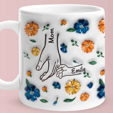 Hold My Hand Hold My Heart  - Custom Printed Mug