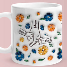 Hold My Hand Hold My Heart  - Custom Printed Mug