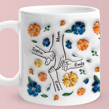 Hold My Hand Hold My Heart  - Custom Printed Mug