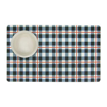 Black & White Plaid - Dog Mat White Helen