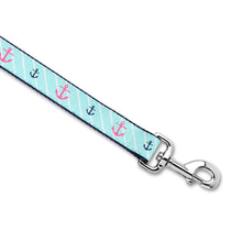 Pink Anchor - Dog Leash White Helen