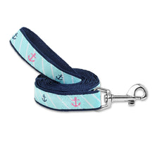 Pink Anchor - Dog Leash White Helen