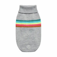 Retro Dog Sweater - Grey Mix