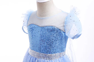 Kids Elsa Princess Light Up Dress