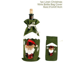 Holiday Cheer Wine Bottle Covers