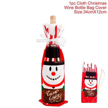 Holiday Cheer Wine Bottle Covers