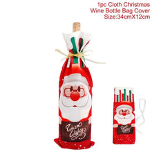 Holiday Cheer Wine Bottle Covers