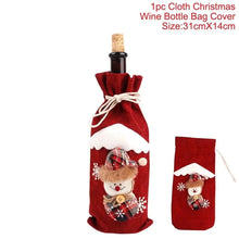 Holiday Cheer Wine Bottle Covers