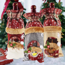 Holiday Cheer Wine Bottle Covers