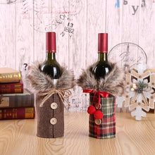 Holiday Cheer Wine Bottle Covers