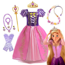 Kids Rapunzel Princess Dress