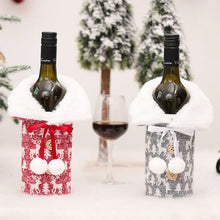 Holiday Cheer Wine Bottle Covers