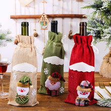 Holiday Cheer Wine Bottle Covers