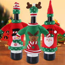 Holiday Cheer Wine Bottle Covers