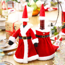 Holiday Cheer Wine Bottle Covers