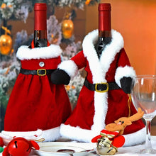 Holiday Cheer Wine Bottle Covers