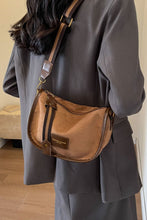 Suede Adjustable Strap Shoulder Bag 