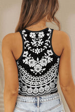 Printed Round Neck Tank