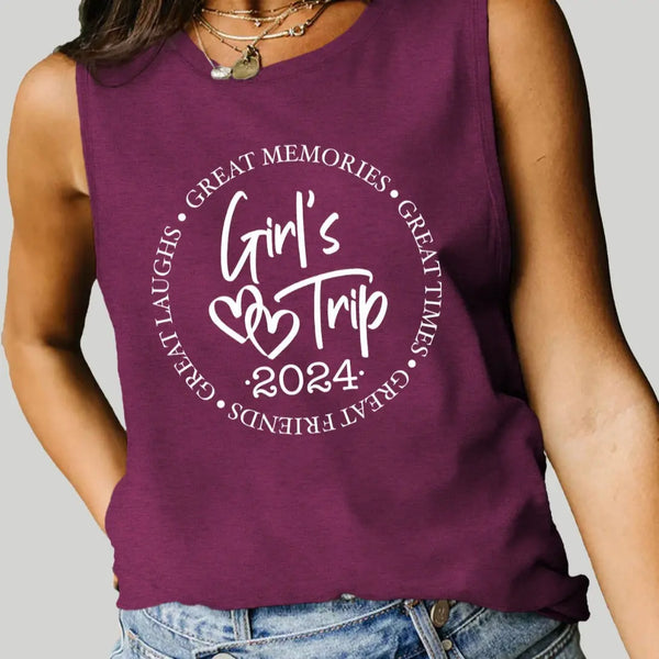 "Girls Trip 2024" Tank Shirt