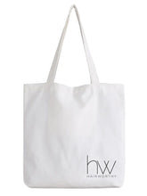 Image shows canvas tote.  Color White.