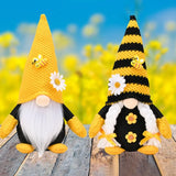 Bee and Flower Decor Faceless Gnome Trendsi