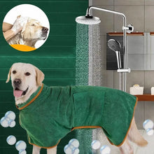 Microfiber Absorbent Pet Drying Coat Ariel Splash